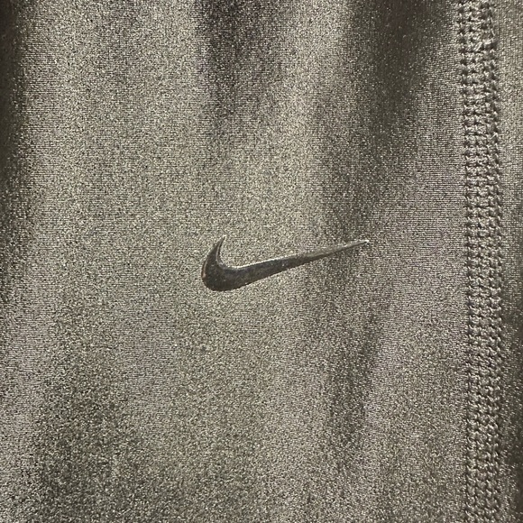 Nike Black Leggings with Red Waistband XS Woman’s High Waisted - Picture 3 of 6